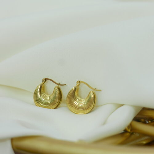 Σκουλαρίκια κλεοπάτρα χρυσό