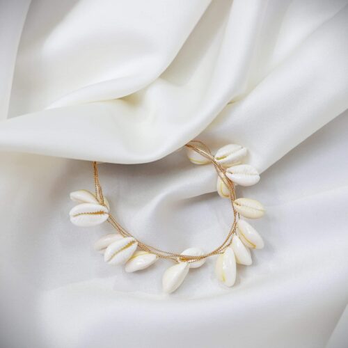 Bραχιόλι σύρμα με κοχύλια